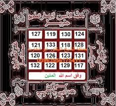 وفق اسم الله المتين