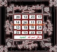 وفق اسم الله الحميد