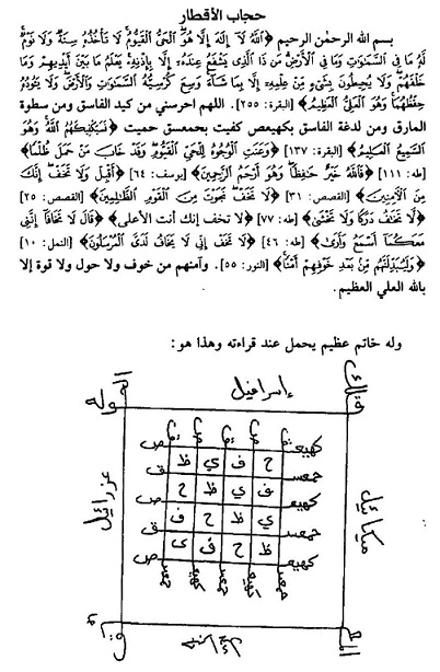 حجاب الاقطار المجرب - مملكة الشيخ الدكتور أبو الحارث ...