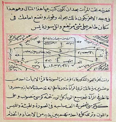 مخطوط شرح الجلجلوتية