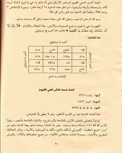 فتح الرحمن الرحيم فيما يحتاج إليه كل إنسان