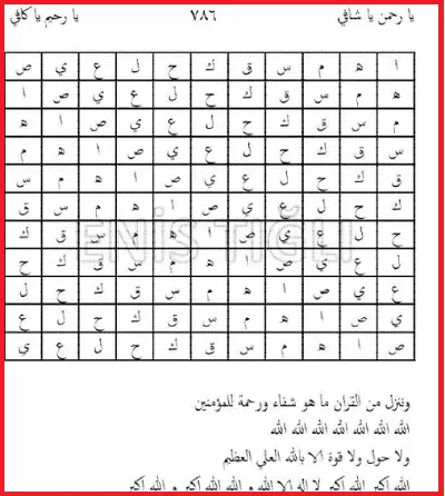 اقوى حرز في فك النحس ونيل الحظ