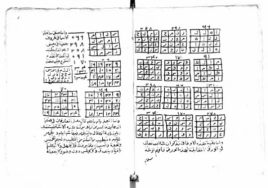 كتاب يتعلق بعلم الروحانية وفيه خواص وفوائد نافعة