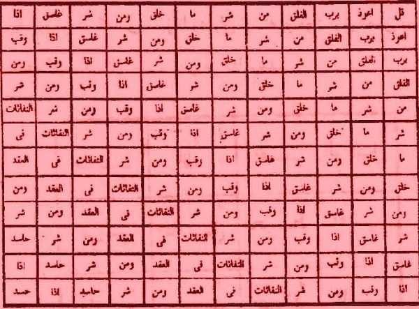 حرز علاج العين والحسد