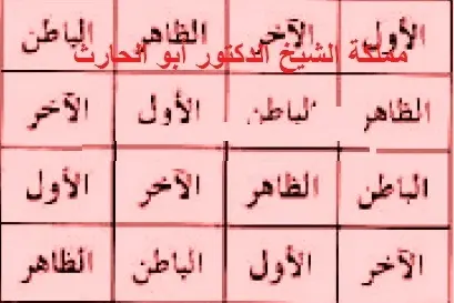 اسم الله الاخر الفوائد الروحانية