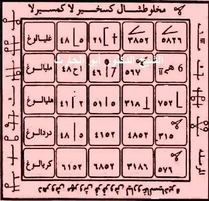 طلسم فك السحر